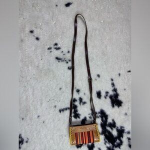 Aruba Women’s Handcrafted Tooled Mini Crossbody Purse